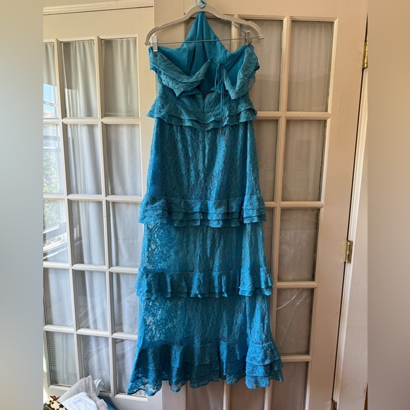 AFRM Violet Ruffle Maxi Dress NWT - Picture 3 of 6